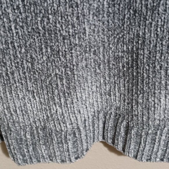 Orvis Women V-Neck Pullover Long Sleeve Sweatshirt Size Medium Soft Fleece Gray - Picture 11 of 11